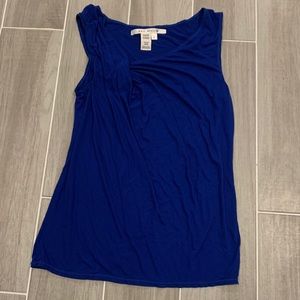 Max Studio Sleeveless Bright Blue Blouse - L